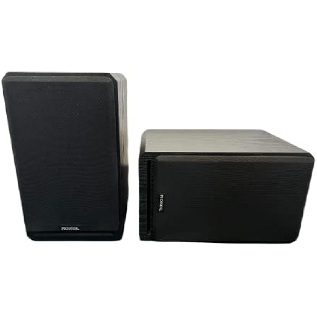 Roxel RBS-300 Passive Bookshelf Speakers | 150W Carbon Fiber Woofer