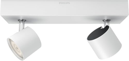 Philips myLiving Star WarmGlow Dimmable LED Spotlight Bar - White 2-Spot