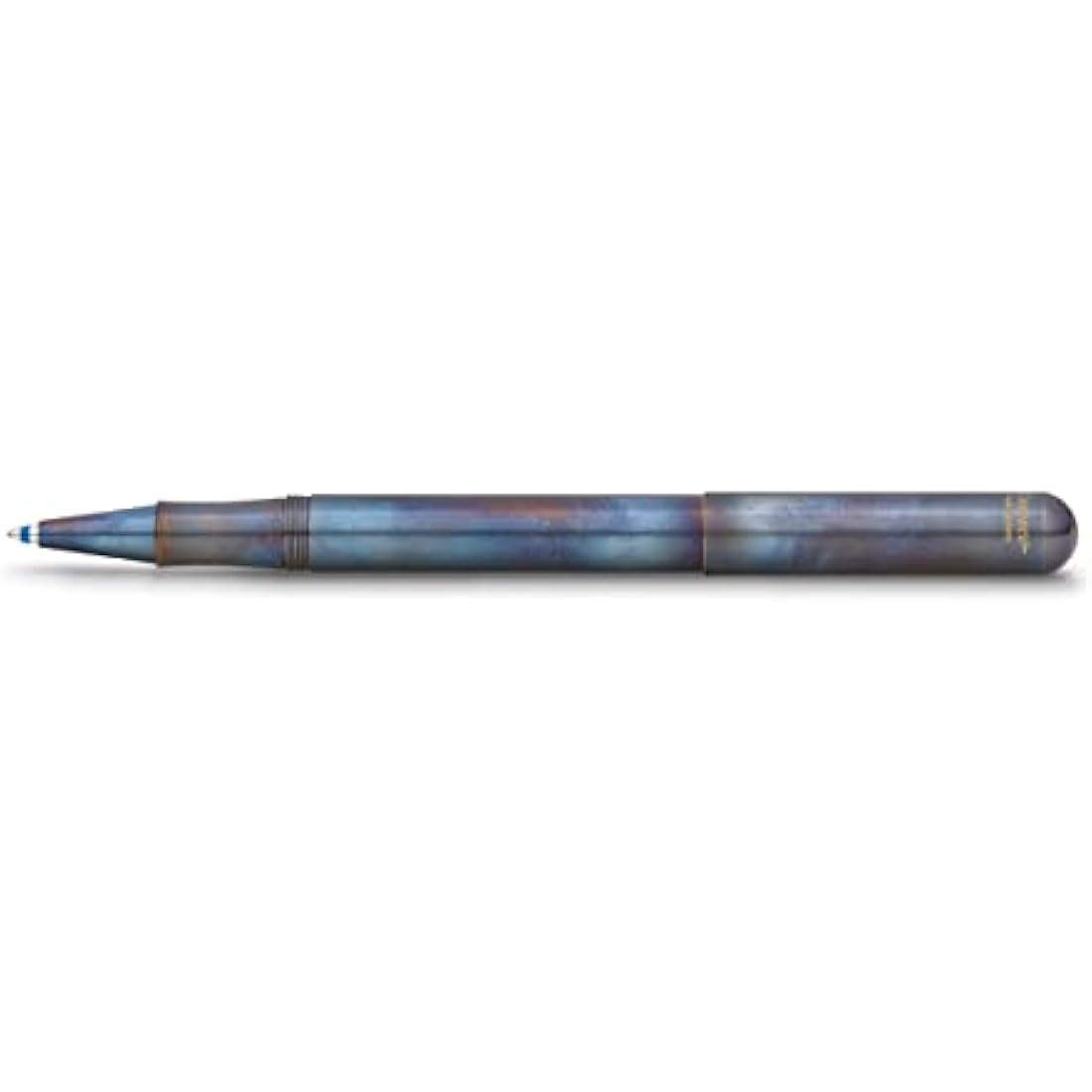 Kaweco Liliput Fireblue Ballpoint Pen | Metal Pocket Pen with D1 Refill