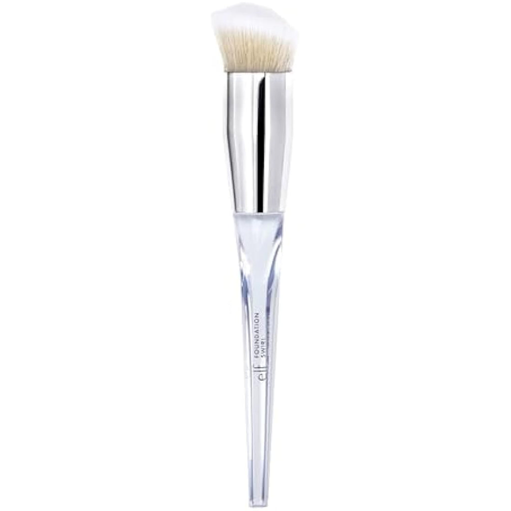 e.l.f. Precision Foundation Swirl Brush | Synthetic Vegan Makeup Tool
