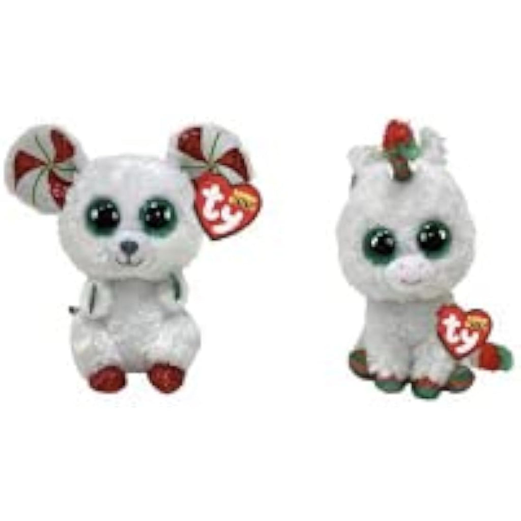 Ty Beanie Boos Snowfall Unicorn – 15cm Christmas Plush Animal Toy