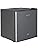 electriQ 45L Table Top Drinks Fridge – Stainless Steel Mini Refrigerator