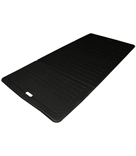 Sveltus Folding Exercise Mat - Black Portable Gym Mat - 190 x 90 cm
