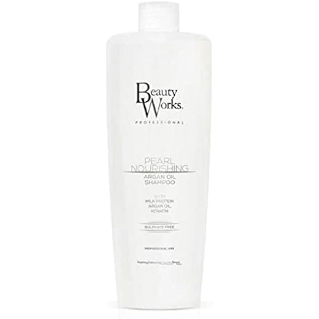 Beauty Works Pearl Nourishing Argan Oil Shampoo | Sulphate Free 1L
