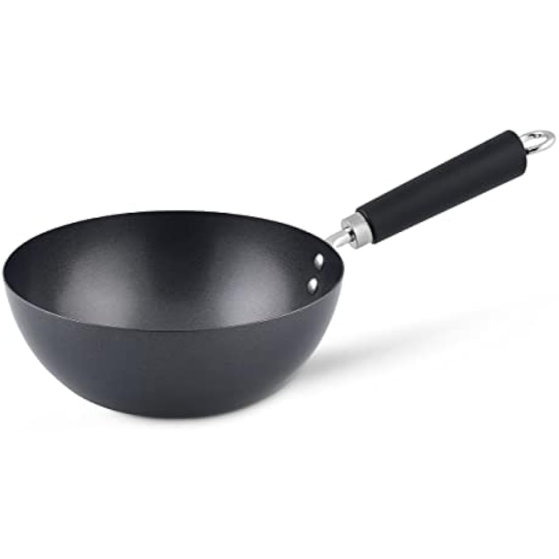 Ken Hom Excellence Carbon Steel Mini Wok | 20cm Non-Stick Induction