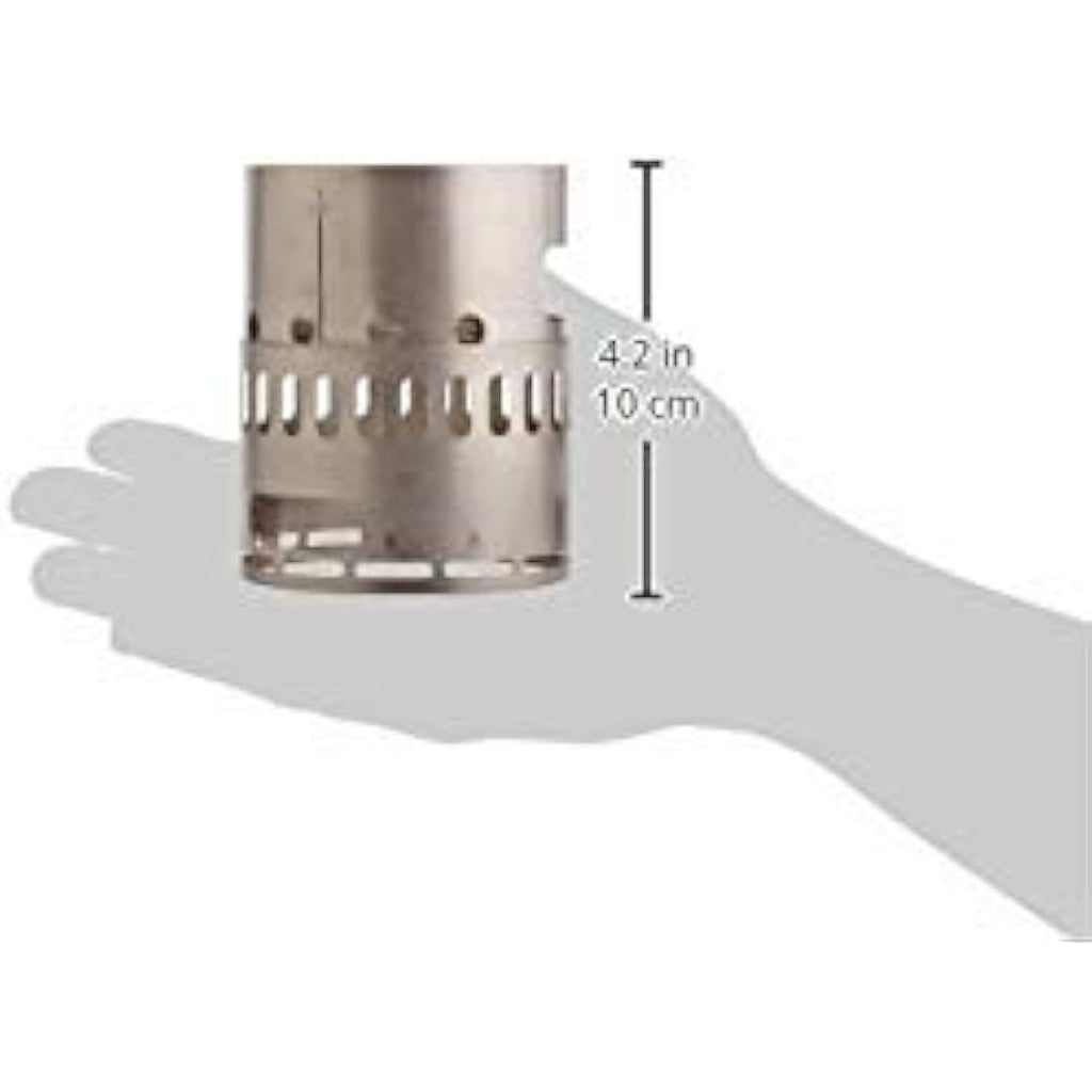 Evernew Titanium DX Stand – Ultralight Multi-Fuel Backpacking Stove