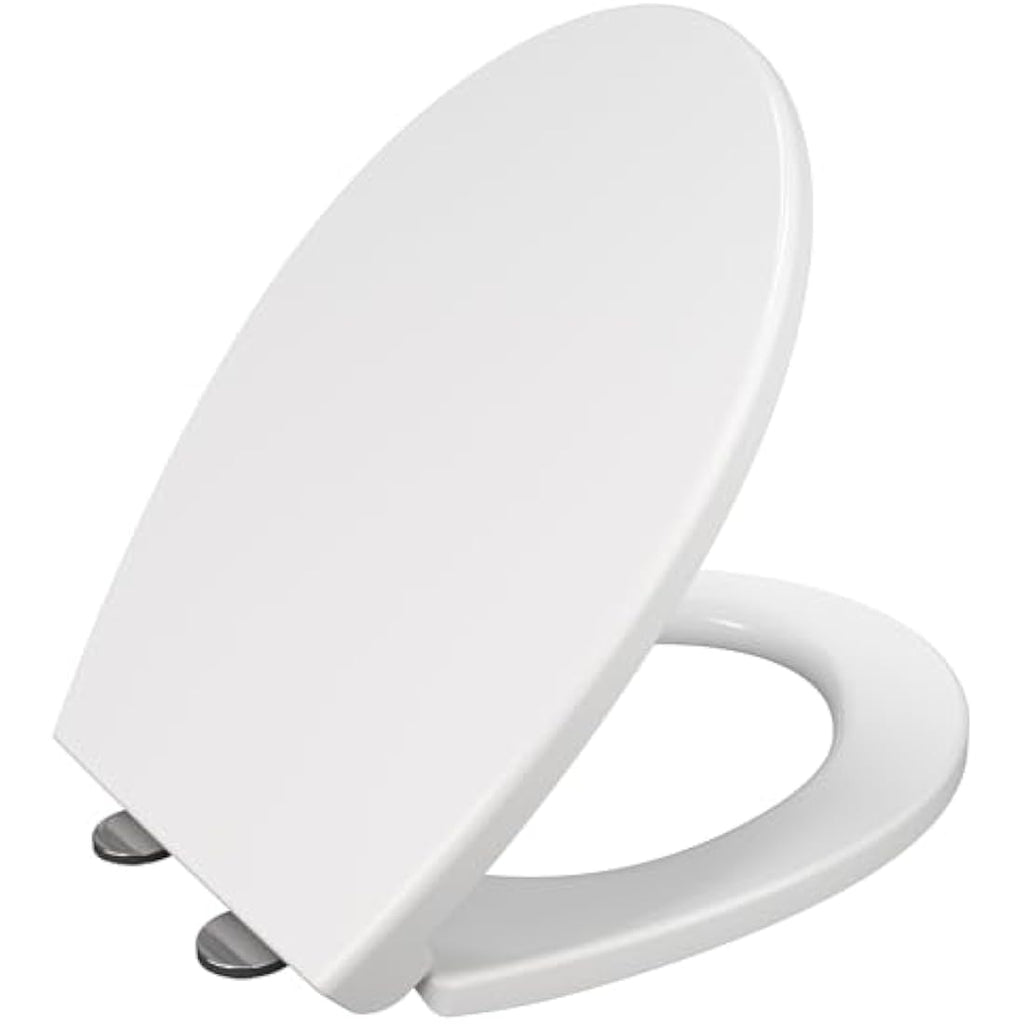 Jolof Store Soft Close Toilet Seat – Oval Standard Size Quick-Release