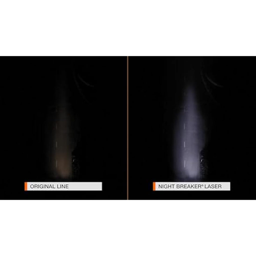 OSRAM Night Breaker Laser H7 Halogen Headlight Lamp, +150% Brightness