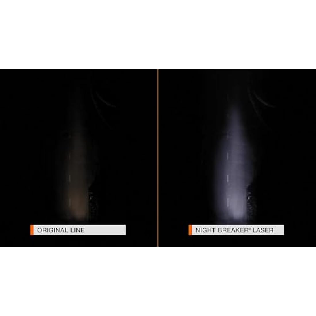 OSRAM Night Breaker Laser H7 Halogen Headlight Lamp, +150% Brightness
