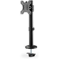 DIGITUS Monitor Mount – Single Screen Desk Clamp for 32 Inch VESA – Black