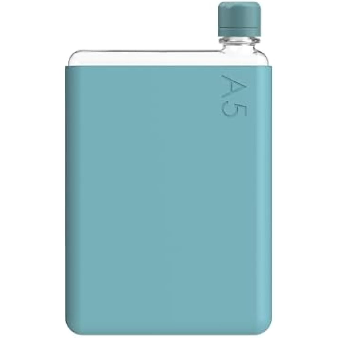 memobottle A5 Slim Water Bottle - 750ml Tritan with Sea Mist Sleeve