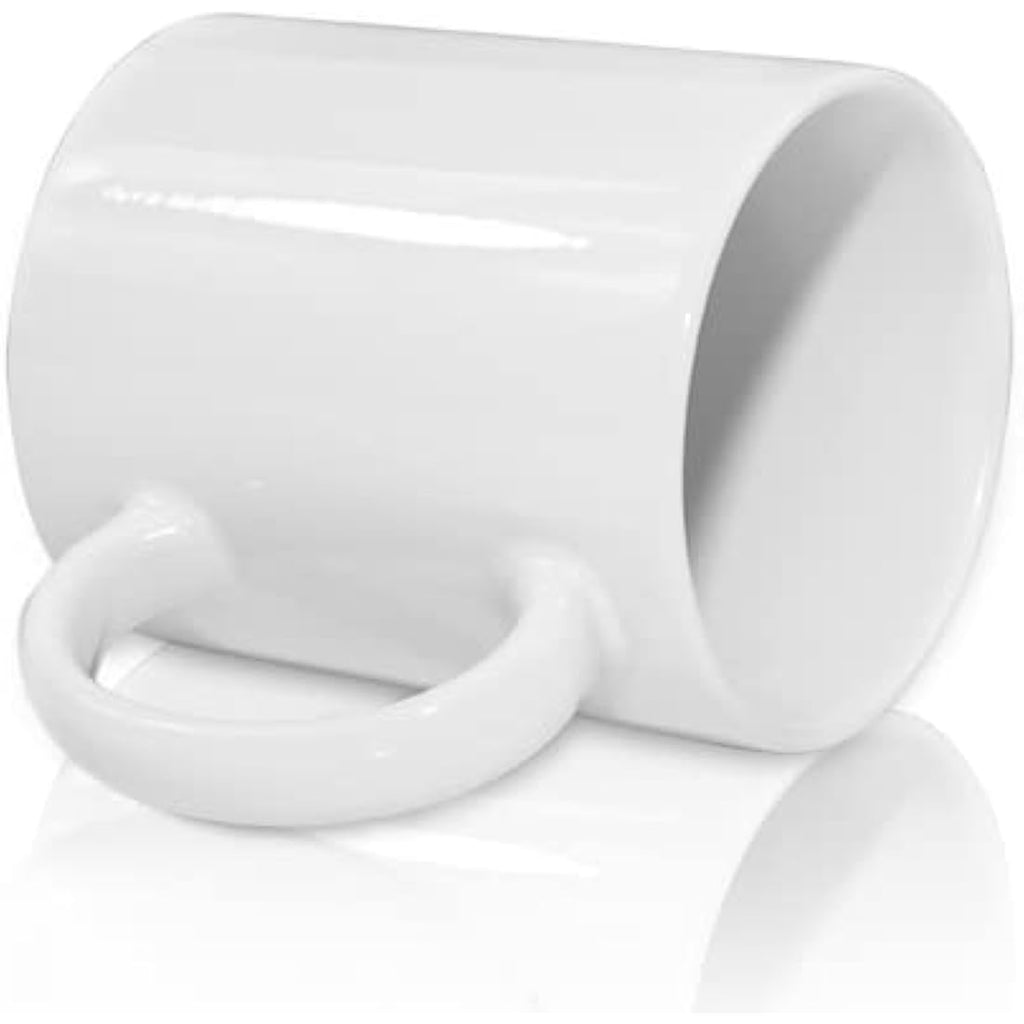 Sumex 11oz Sublimation Blanks White Ceramic Mugs - Set of 12