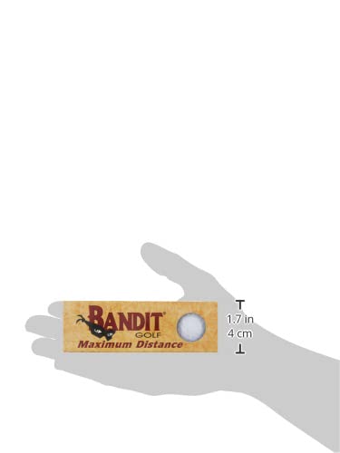 Bandit MD Maximum Distance Golf Balls | DuPont Surlyn Cover - 12 Pack