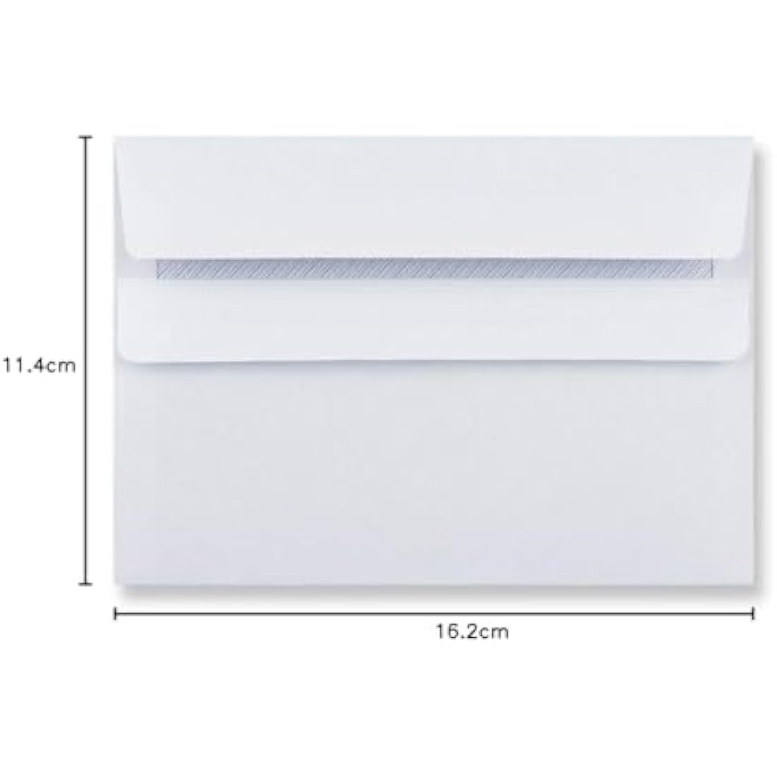 EPOSGEAR A6 White Self Seal Wallet Envelopes 162x114mm - Pack of 200