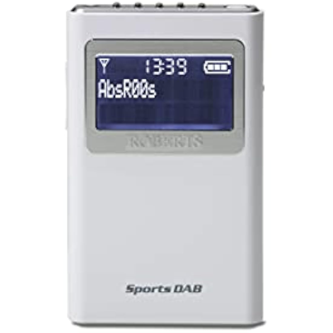 Roberts SportsDAB5 Portable DAB/DAB+/FM Digital Pocket Radio - White