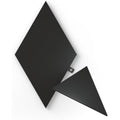 Nanoleaf Shapes Ultra Black Triangles Expansion Pack | 3 LED Panels