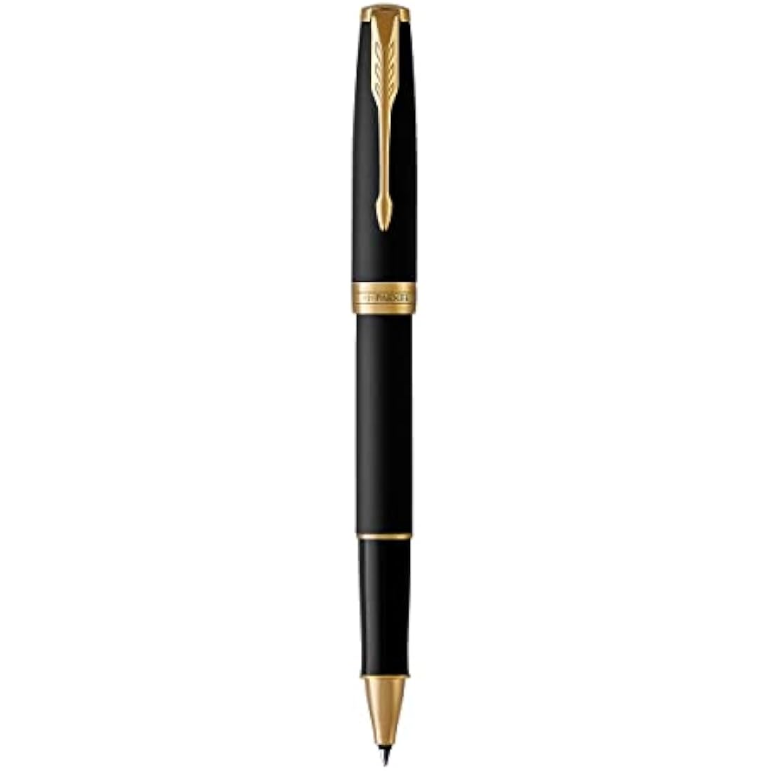Parker Sonnet Rollerball Pen – Matte Black Lacquer with Gold Trim