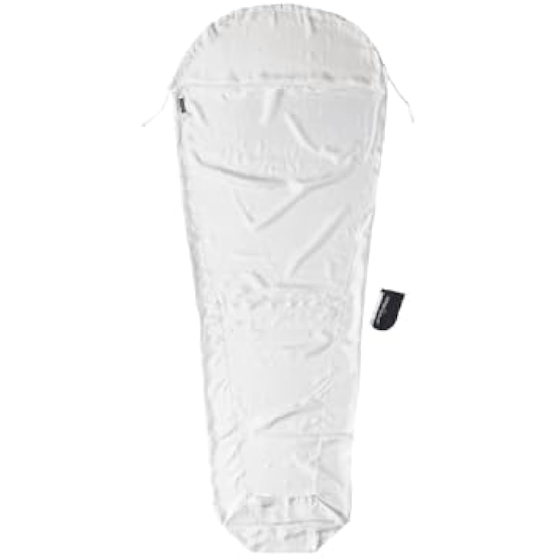 Cocoon Silk Mummy Sleeping Bag Liner – Eco White Lightweight Travel
