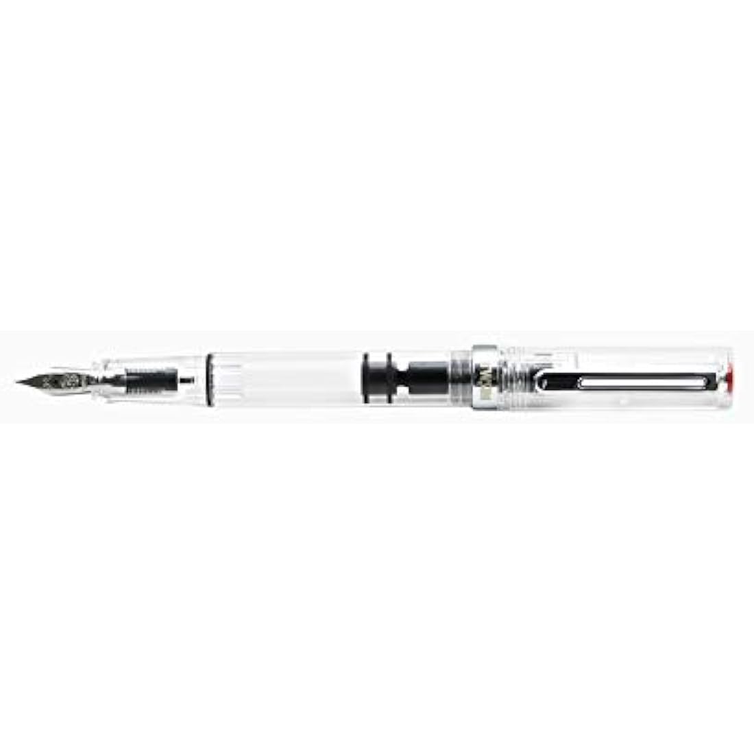 TWSBI Eco-T Fountain Pen - Clear Transparent Piston Filler, 1.1mm Stub