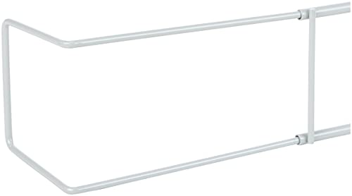 Sauvic Extendable Window Flower Pot Protector – 100-150cm Grey Steel