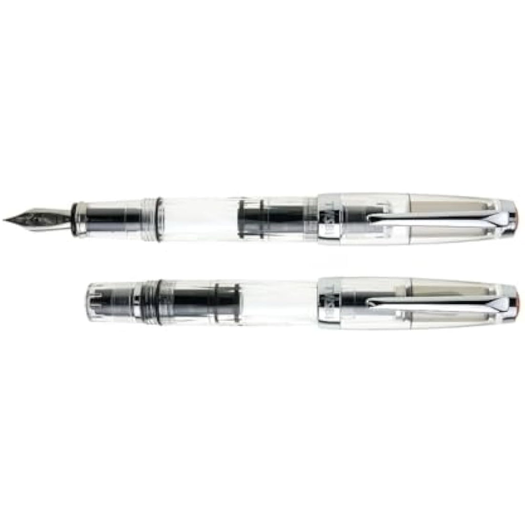 TWSBI Diamond Mini Clear Fountain Pen - Transparent Resin - Medium Nib