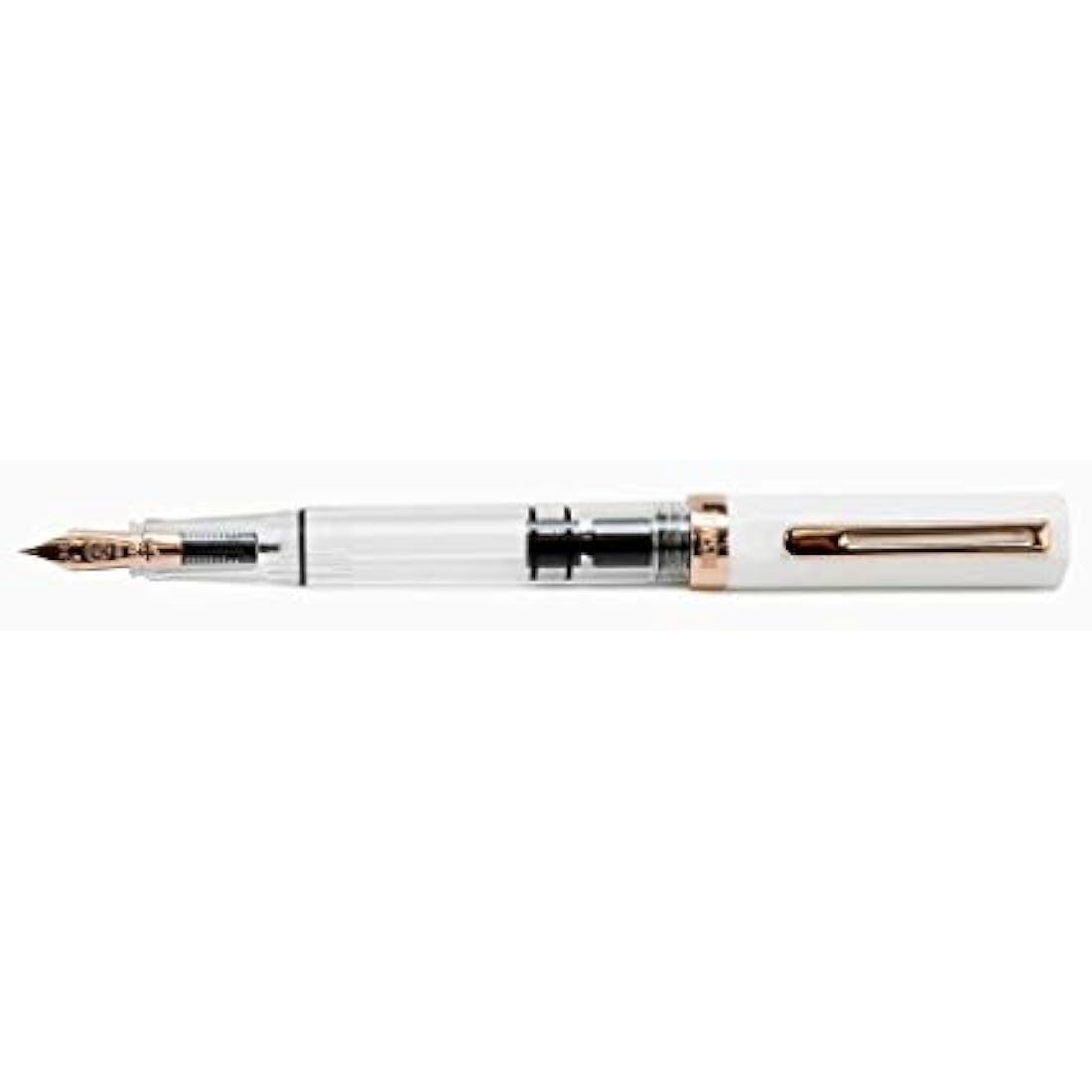 TWSBI Eco Fountain Pen – White & Rose Gold – Extra Fine (EF) Nib