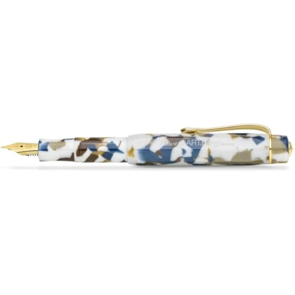 Kaweco Art Sport Fountain Pen – Terrazzo Acrylic Pocket Pen | Medium Nib