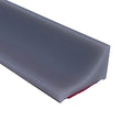 Esufeir 78" Silicone Shower Water Dam | Grey Wet Room Floor Barrier Seal