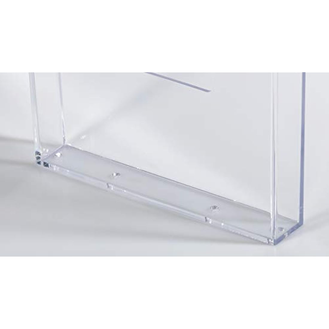 Jolof Store A4 Wall Mounted Brochure Holder | Clear Acrylic Flyer Stand