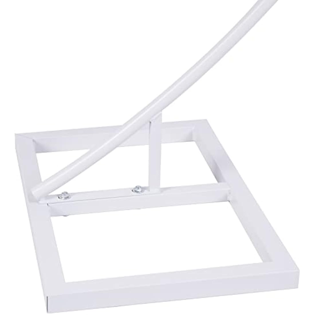 Jolof Store Round Wedding Arch – 220cm White Metal Floral Backdrop Stand
