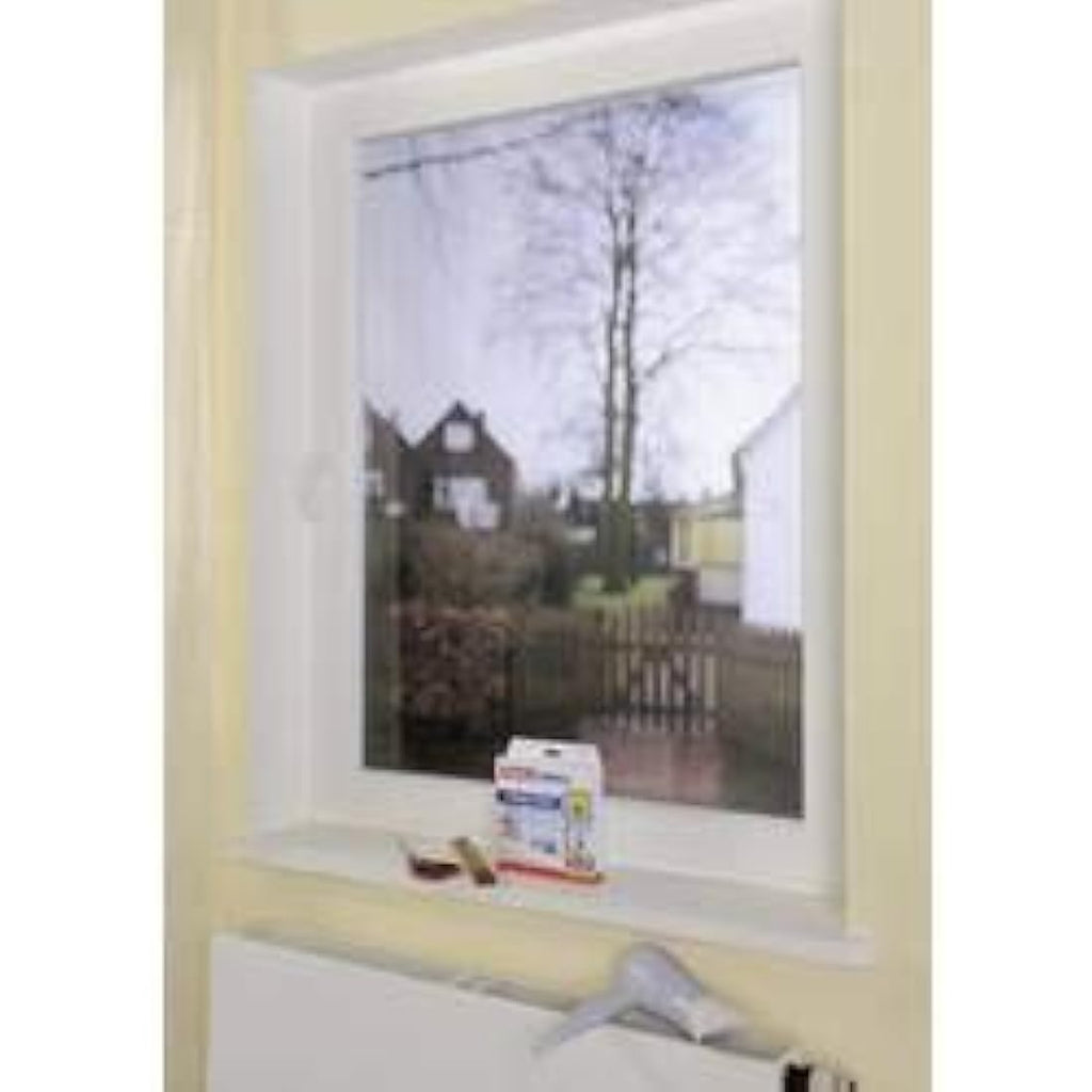 tesa Insulating Film for Windows – Transparent Thermal Film, 4m x 1.5m