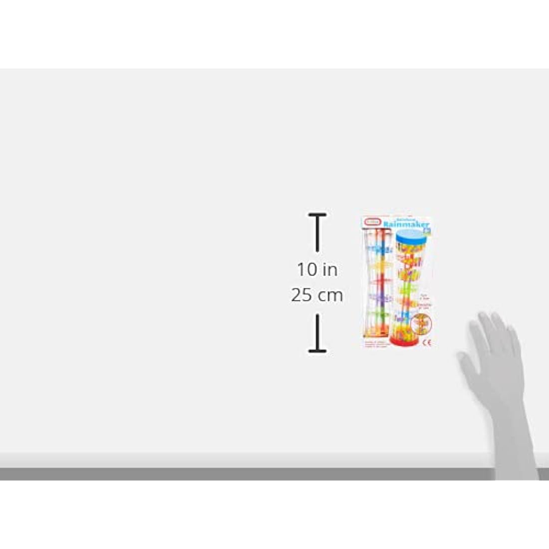 Jolof Store Rainbow Rainmaker - Sensory Rain Sound Toy for Ages 6m+