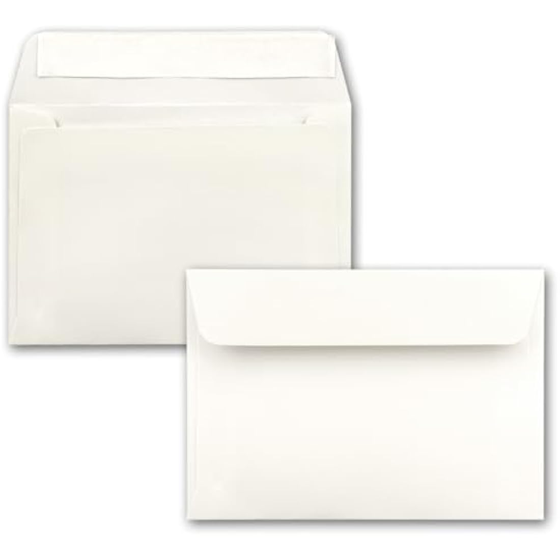 Gustav Neuser C6 Envelopes - Natural White Self-Adhesive - 200 Pack