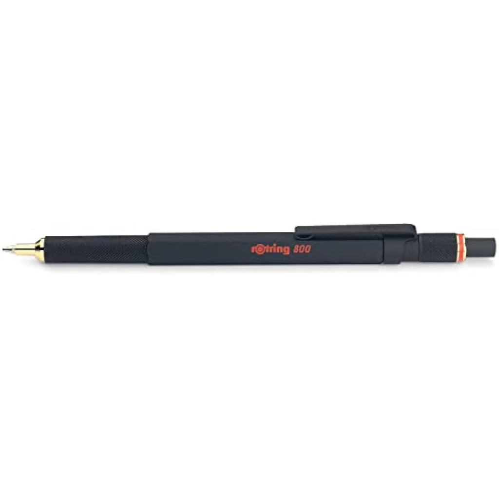 rOtring 800 Ballpoint Pen | Black Metal Barrel | Medium Point Ink