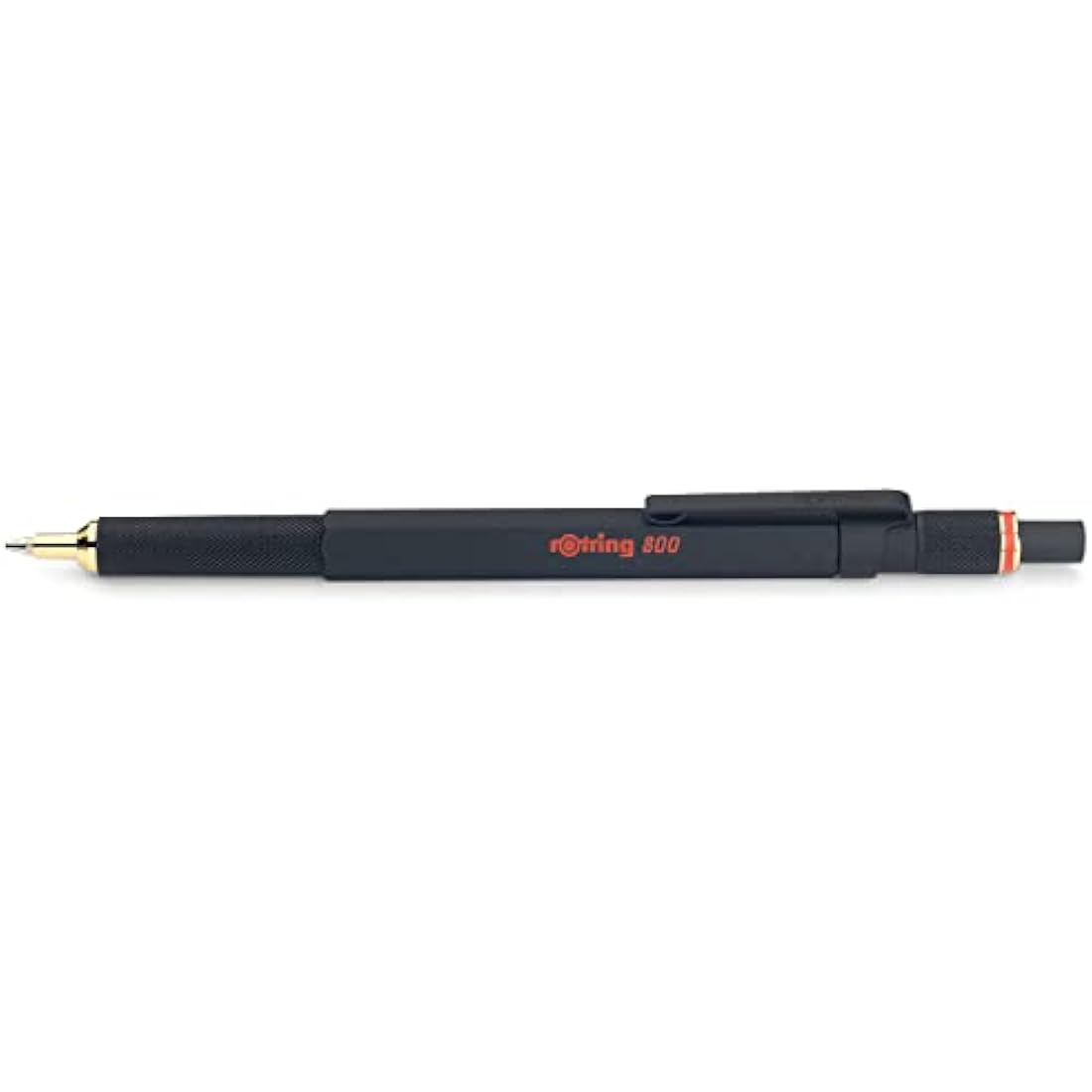 rOtring 800 Ballpoint Pen | Black Metal Barrel | Medium Point Ink