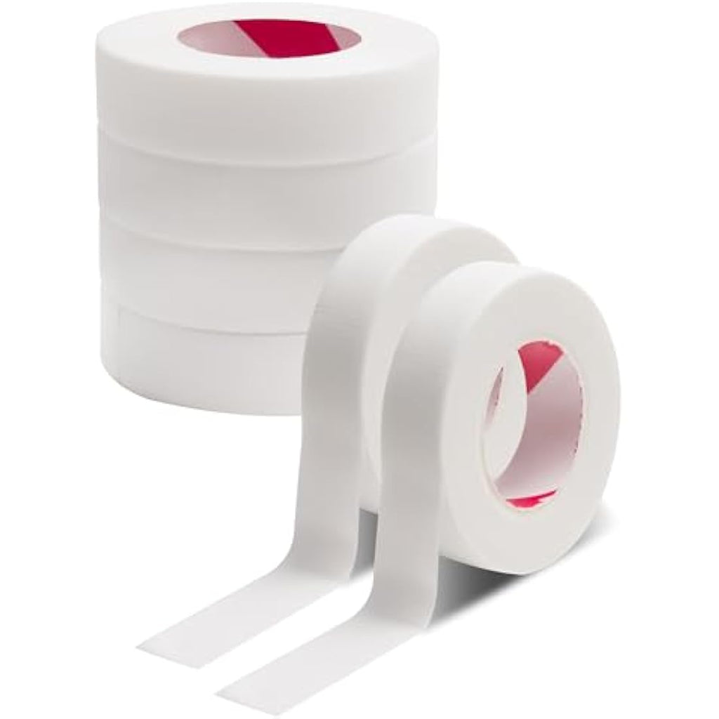Lash Tape – 6 Rolls Hypoallergenic PE Medical Eyelash Tape