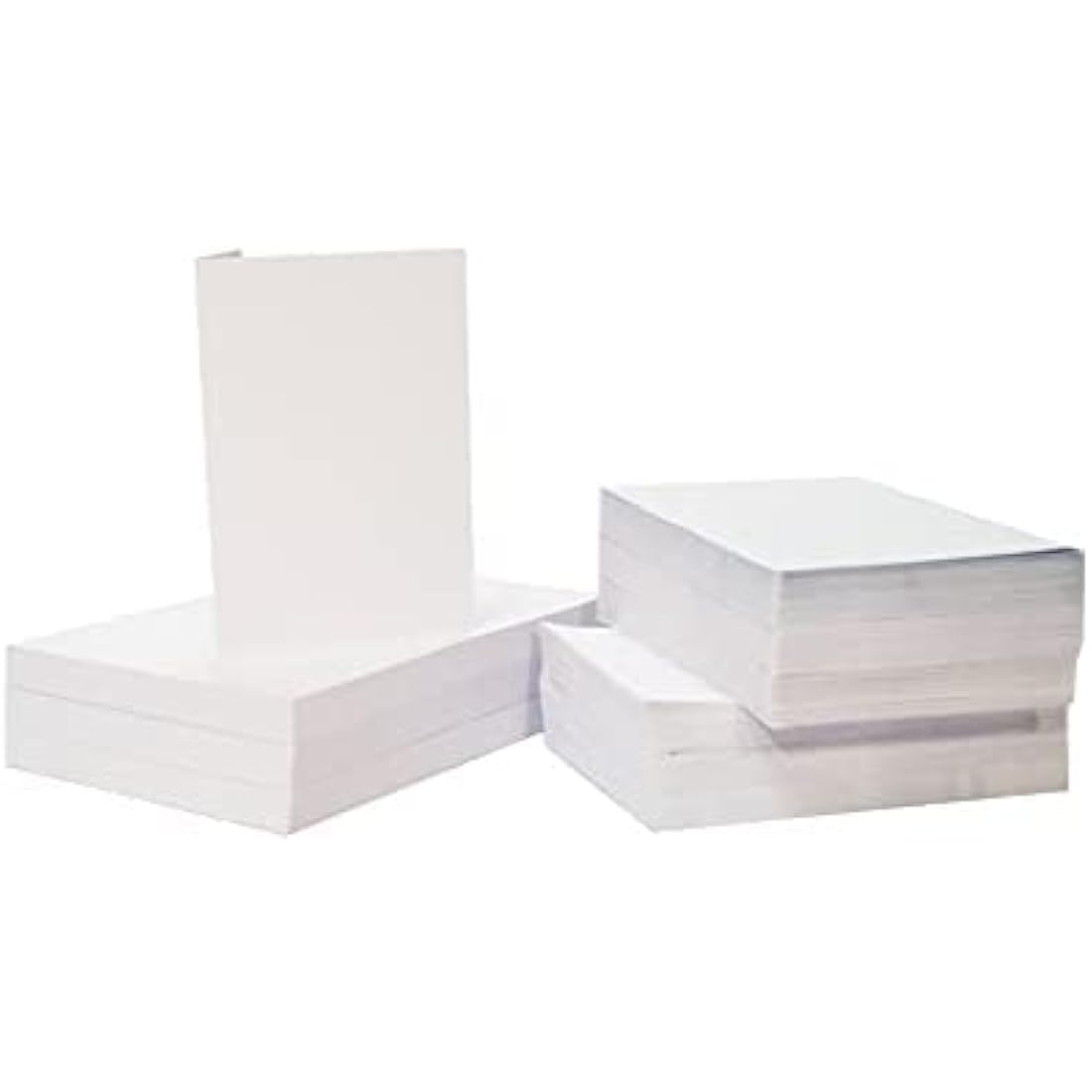 Craft UK 40 Pack C6 White Blank Cards & Envelopes | 300 GSM Cardstock