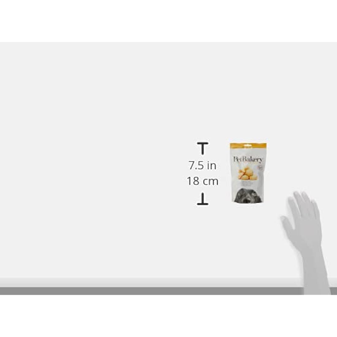 Pet Bakery Cheese Paw Dog Treats – Gourmet UK Pet Snacks, 190g