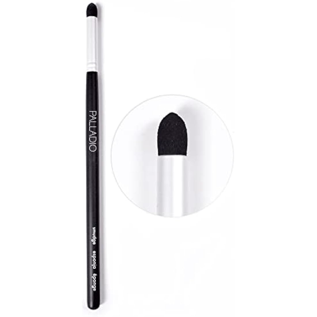 Palladio Smudge Brush – Pointed Sponge Applicator for Smokey Eyes