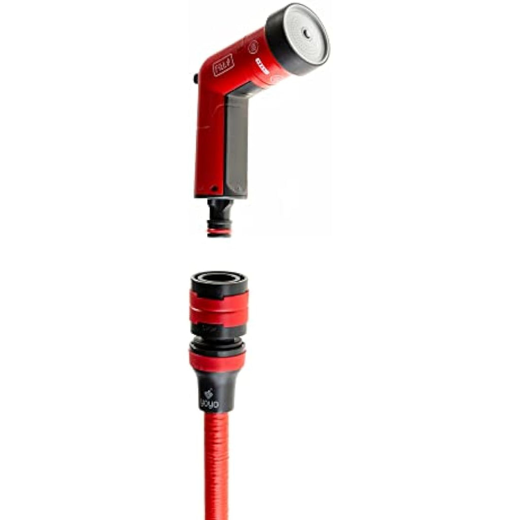 FITT YOYO 30m Extendable Garden Hose | Flexible Water Pipe with Spray Gun