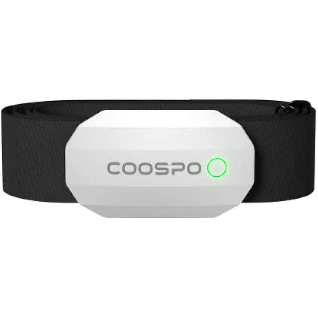Coospo Heart Rate Monitor Chest Strap – Bluetooth ANT+ IP67 Waterproof
