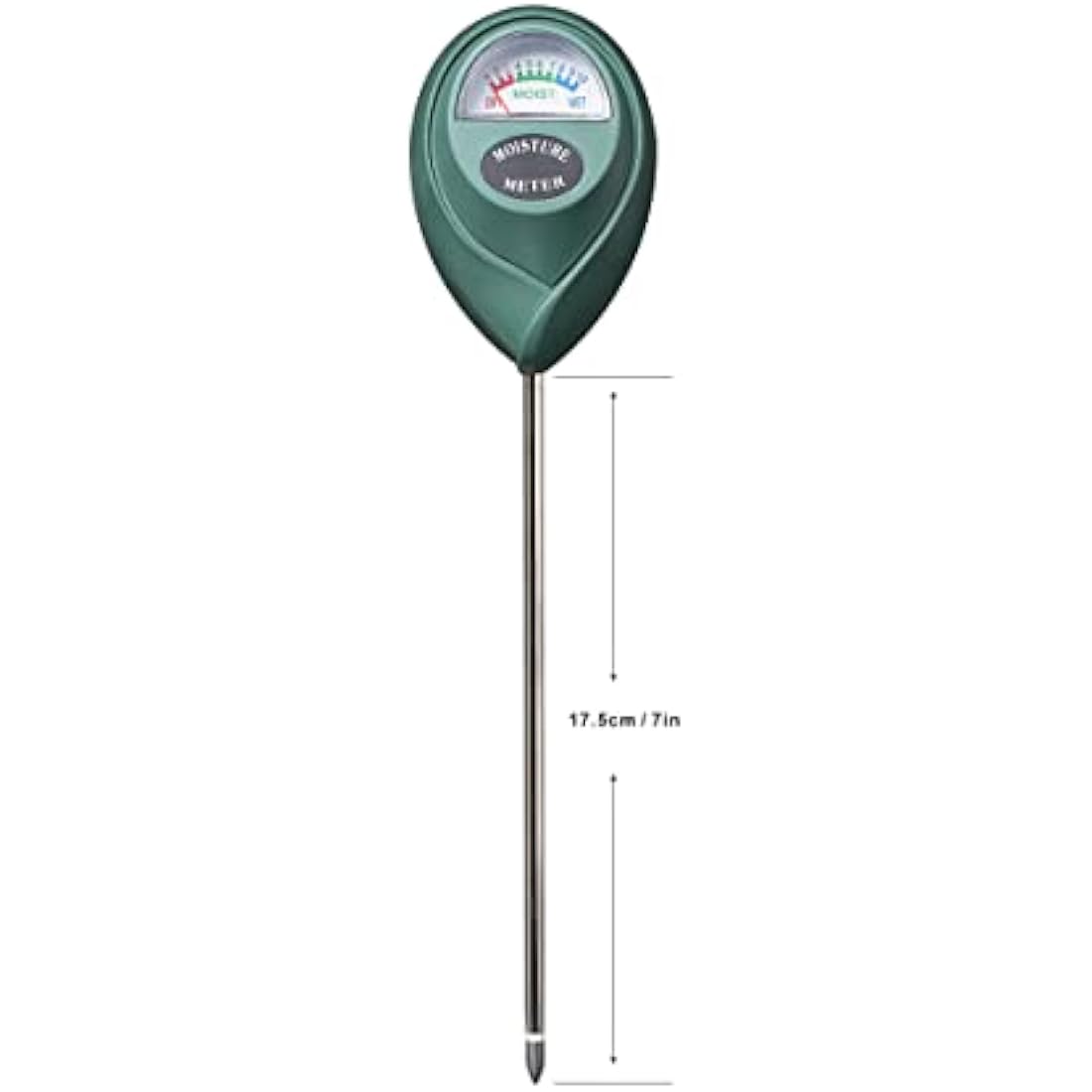 XLUX Soil Moisture Meter – Large Dial Plant Water Monitor for Gardening