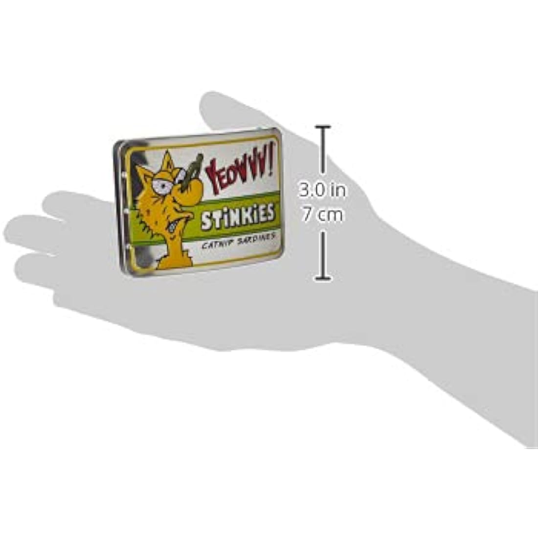 Yeowww! Catnip Sardines 3-Pack Stinkies – Durable Interactive Cat Toys