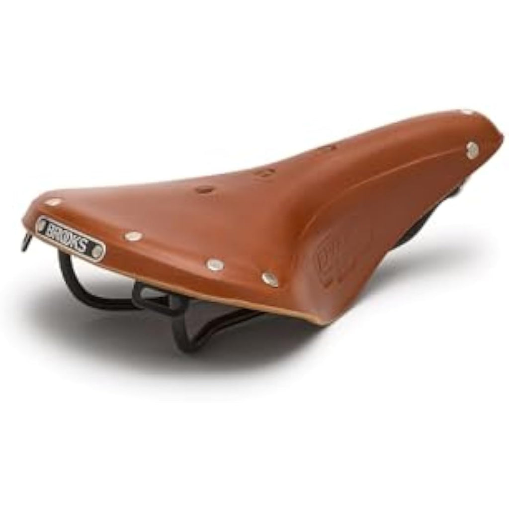 Brooks England B17 Leather Bicycle Saddle – Vegetable Tanned Steel