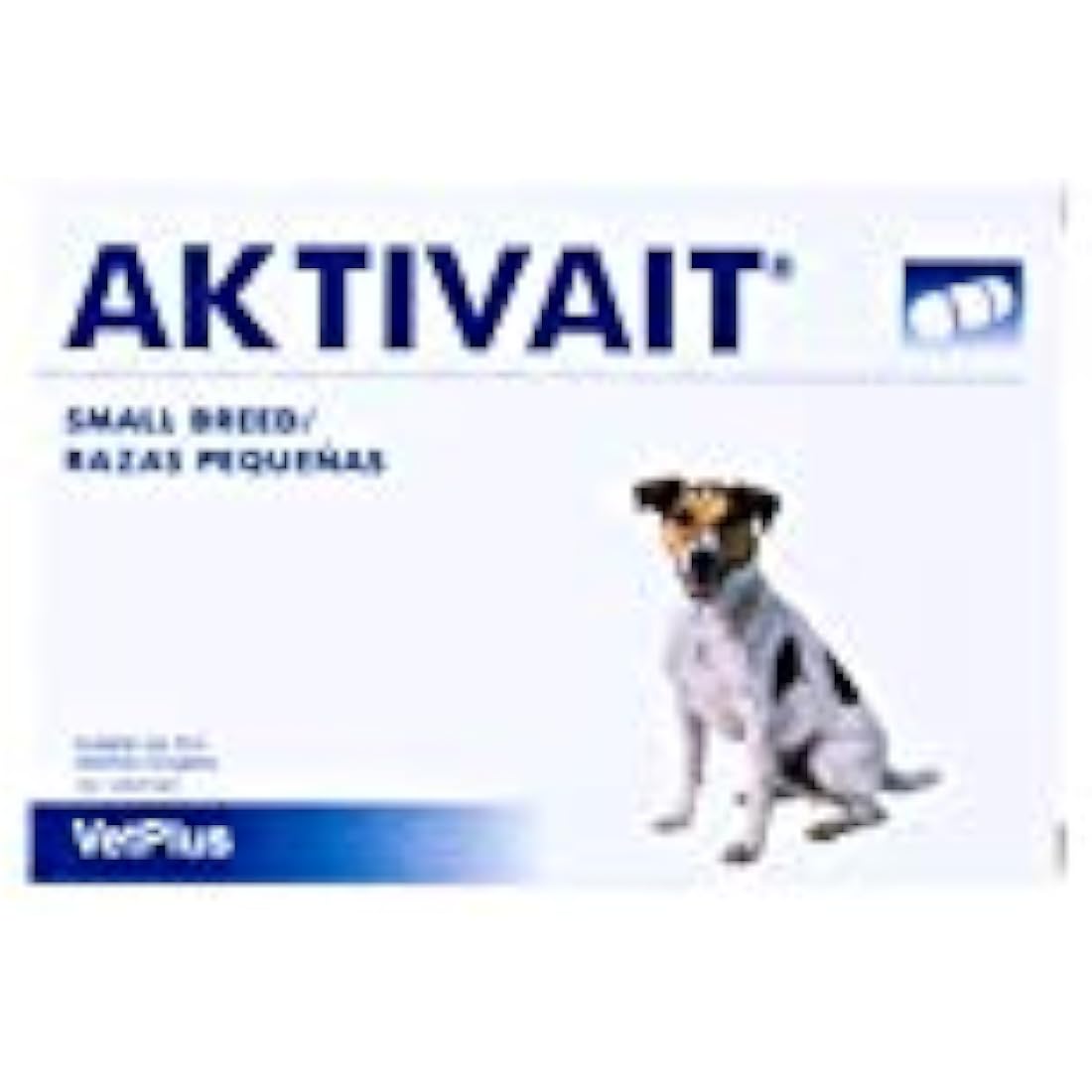 Aktivait Brain Health Supplement for Small Dogs - 60 Capsules