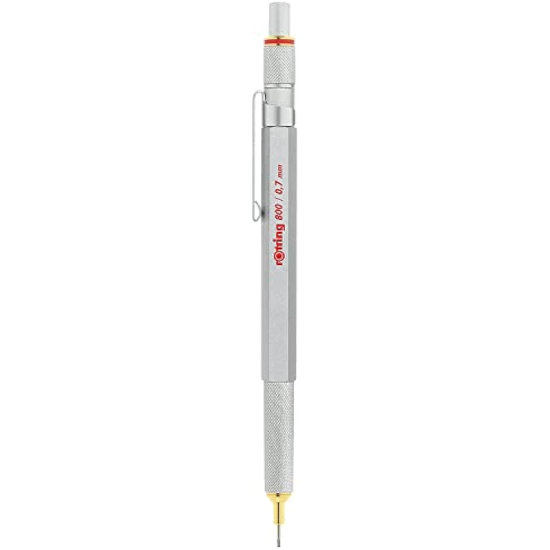 rOtring 800 Mechanical Pencil | 0.7 mm | Silver Metal Drafting Pencil