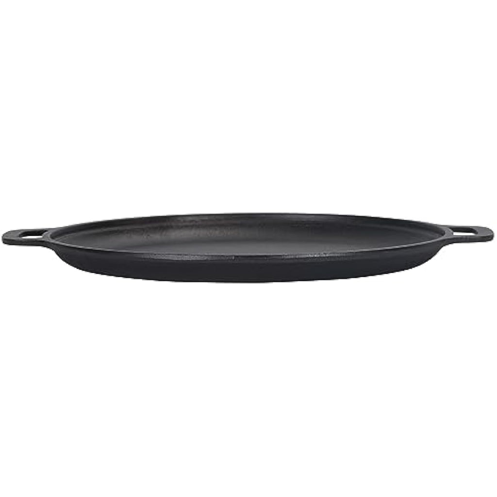 Pre-Seasoned Cast Iron Skillet Pan - 31cm Round Griddle