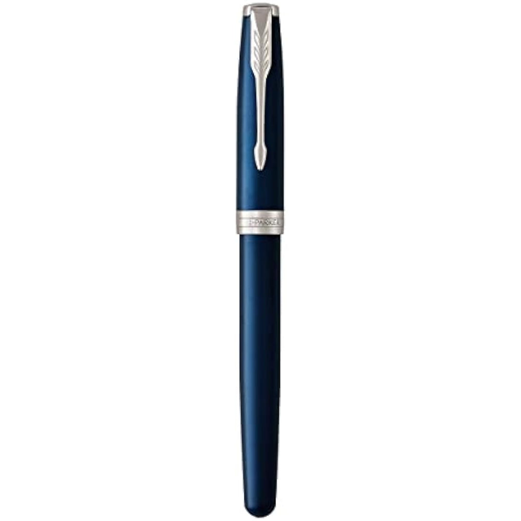 Parker Sonnet Rollerball Pen - Blue Lacquer & Palladium Trim, Fine Point