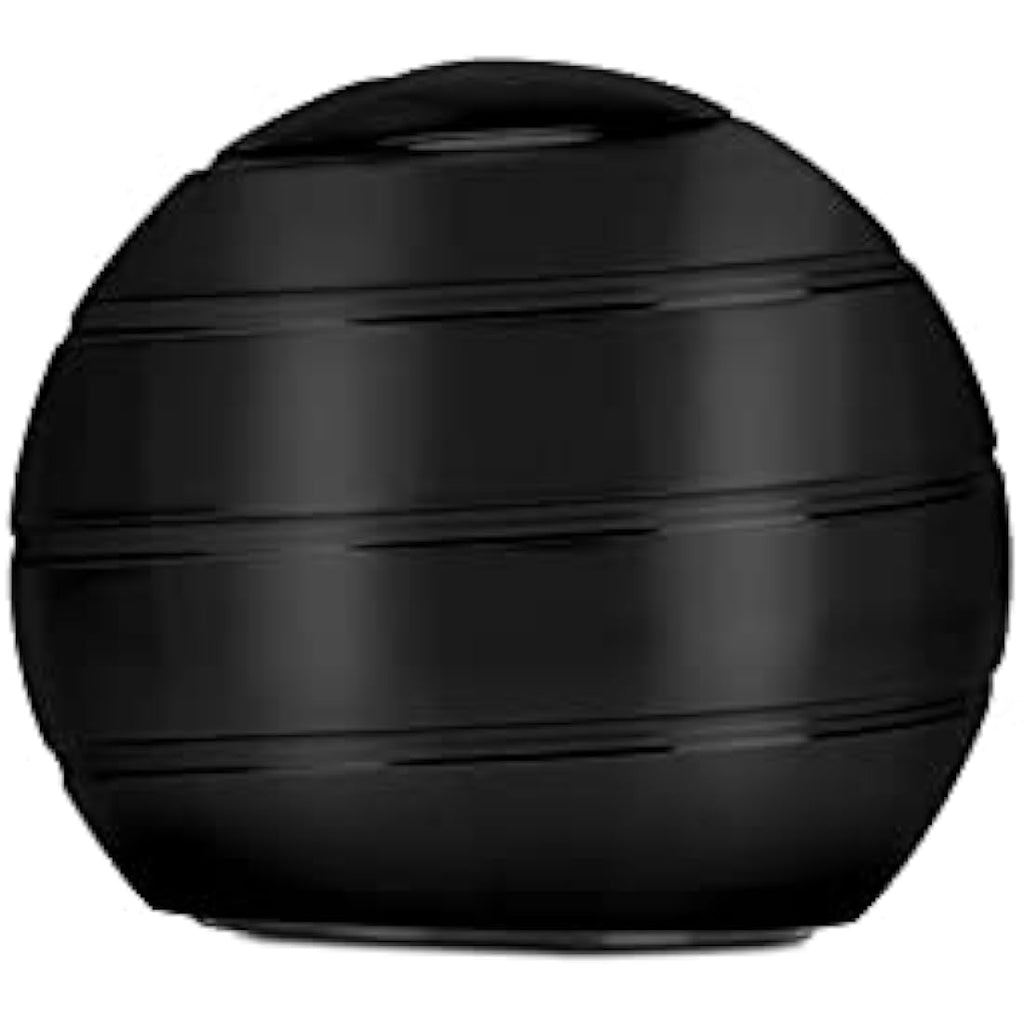 CaLeQi Kinetic Desk Toy – Metal Optical Illusion Rotating Stress Ball