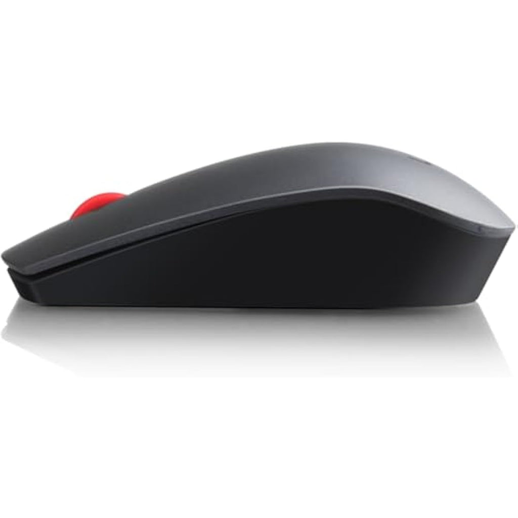Lenovo Professional Wireless Laser Mouse | 1600 DPI - Grey & Red